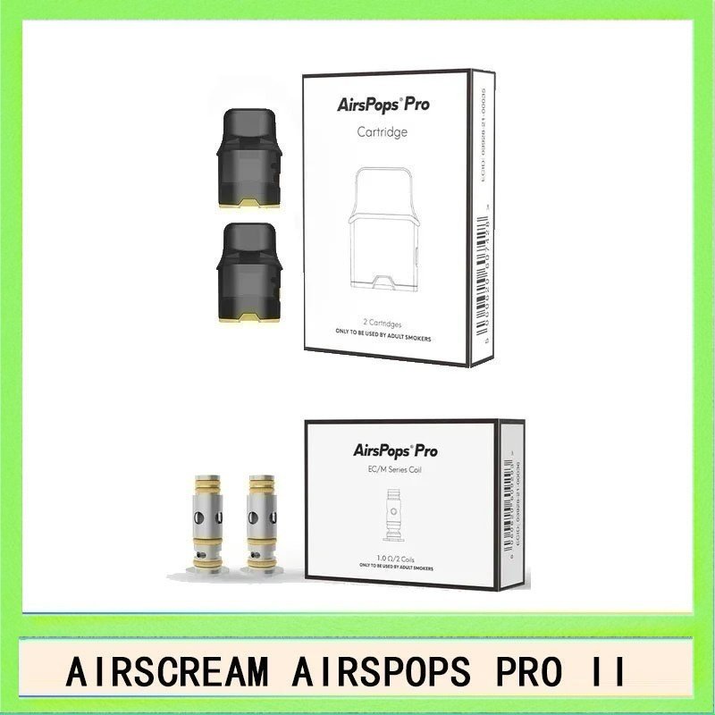 Airscream Airspops 芯 AIRSCREAM AIRSPOPS PRO II氣泡2代煙彈空倉霧化芯成品芯