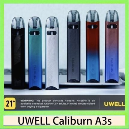 UWELL Caliburn A3S咖哩棒A3S POD電子煙主機官網評價說明書