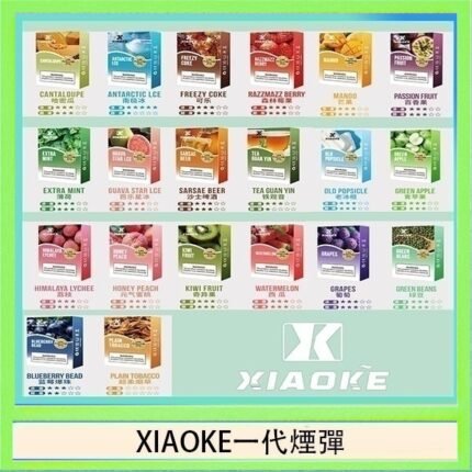 XIAOKE梟客煙彈一代電子菸彈3顆入適配一代主機